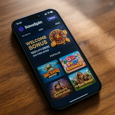 SavaSpin Casino - Mobile Platform - iOS and Android Compatible